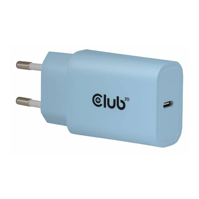 Φορτιστής Πρίζας Club 3D Lifestyle USB-C 30Watt, 2pcs Blue