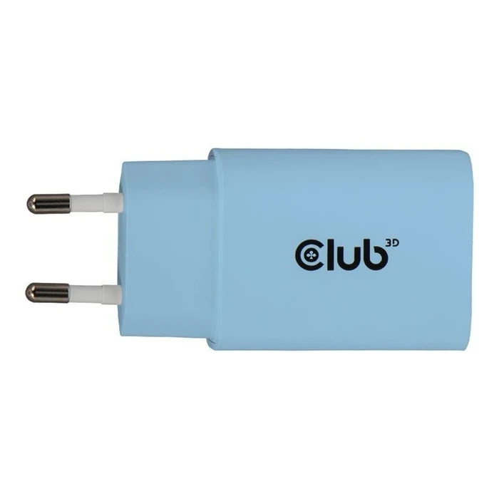 Φορτιστής Πρίζας Club 3D Lifestyle USB-C 30Watt, 2pcs Blue