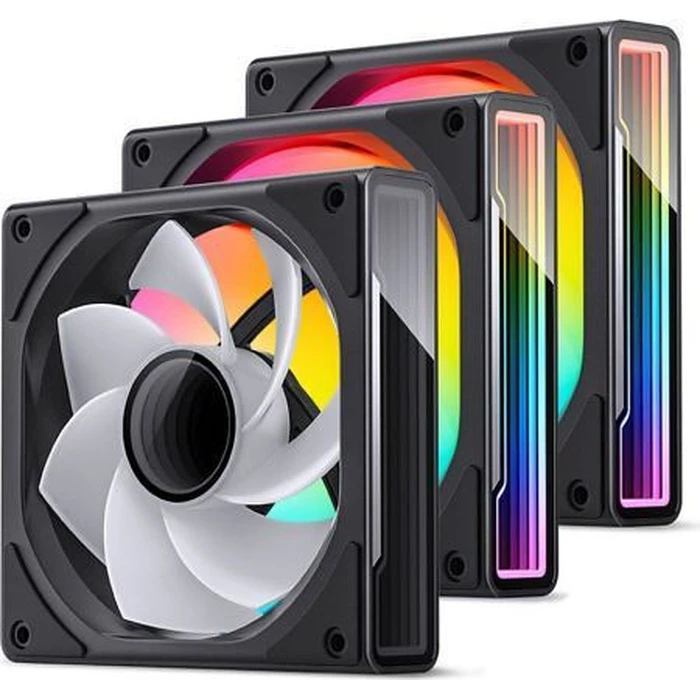 Case Fan 12cm Jonsbo ZK-120BR Cooling Fan 3in1 - A-RGB, Reversed