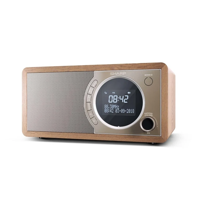 Επιτραπέζιο Ρολόι Sharp DR-450 Personal Digital Brown, stainless steel