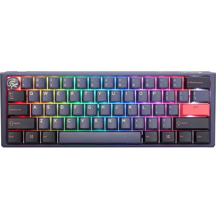 Πληκτρολόγιο Gaming Ducky One 3 Cosmic Blue Mini, RGB LED - MX-Blue (US)