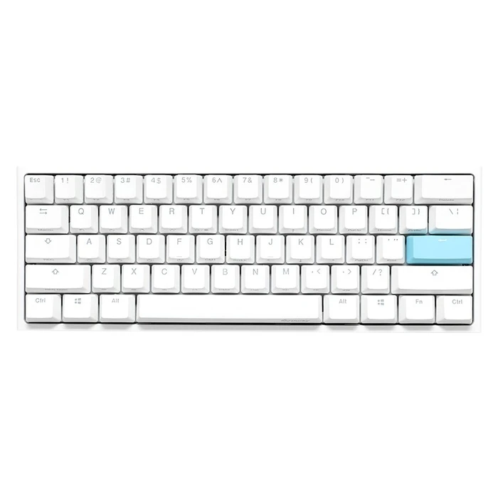 Πληκτρολόγιο Gaming Ducky DKON2061ST USB QWERTZ German White