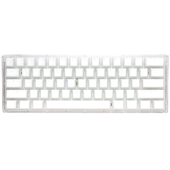 Πληκτρολόγιο Gaming Ducky One 3 Aura White Mini, RGB LED - MX-Blue (US)