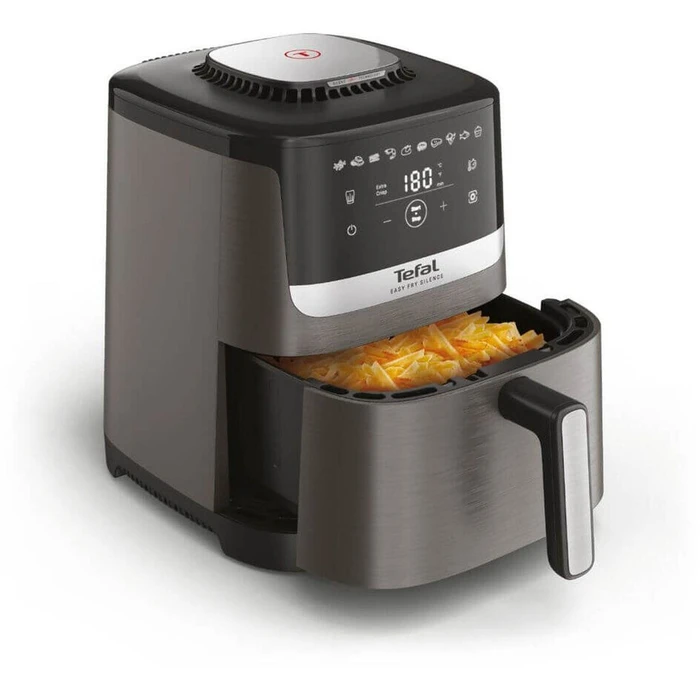 Air Fryer Tefal Easy Fry Silence EY551HE0 Single 5 L Stand-alone Black, Grey