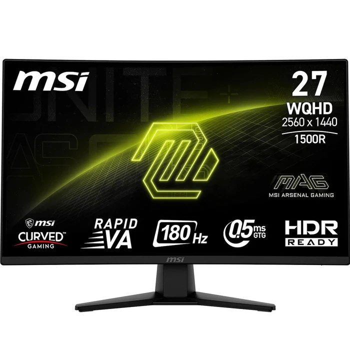 Monitor 27" Curved gaming MSI MAG 274CQFDE - Flat screen - 68.6 cm