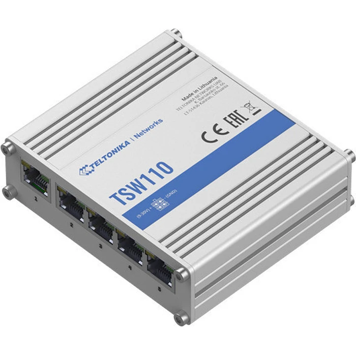 Network Switch Teltonika TSW110 5X RJ45 1000MB/S, L2