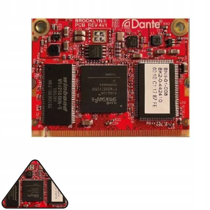 Synthesizer Internal Dante Module for Wing - Behringer AOIP-DA