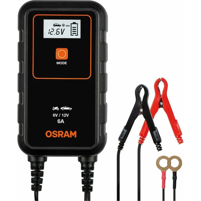 Ανορθωτές Αυτοκινήτου Osram Charger 6/12V 6A 110AH