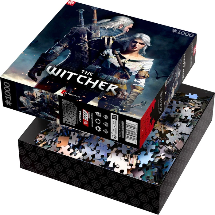 Παζλ Cenega Good Loot The Witcher: Geralt & Ciri Jigsaw 1000 pc(s)