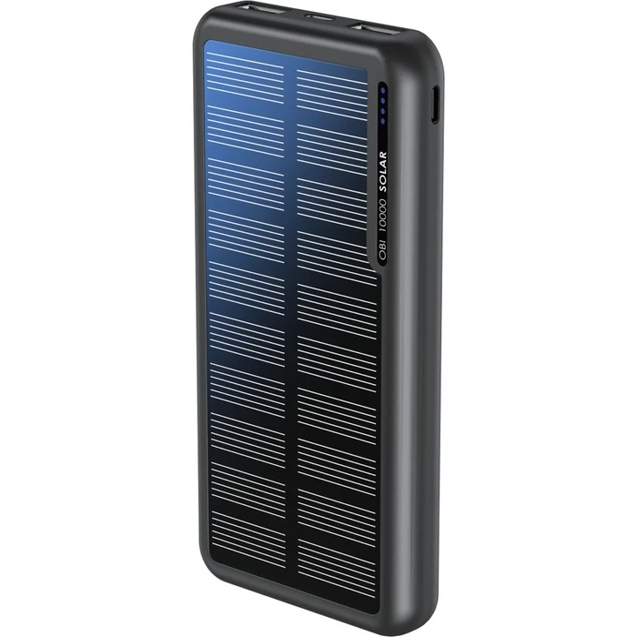 Power Bank Boompods Obi 10,000mAh Solar - Black
