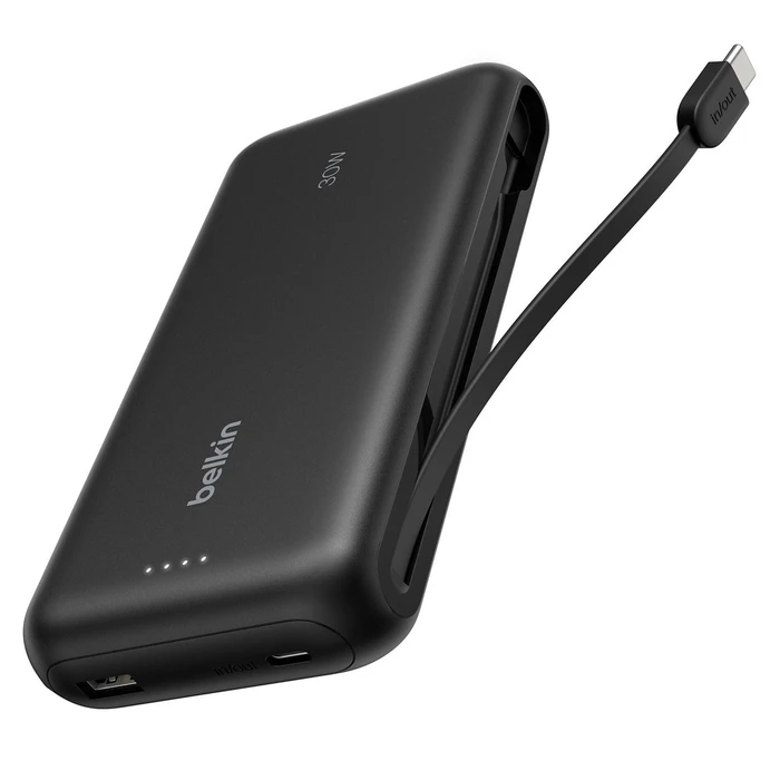 Power Bank Belkin Gaming 20000mAh 30w integr.USB-C Cab. ENA013hqBK
