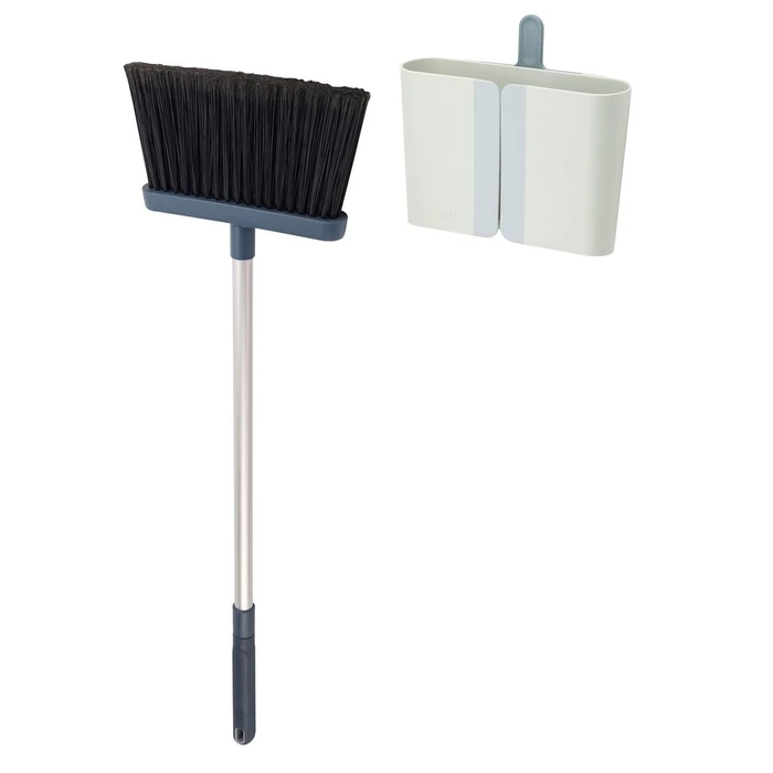 Σκούπα Joseph Joseph CleanStore Blue Wall-mounted Broom