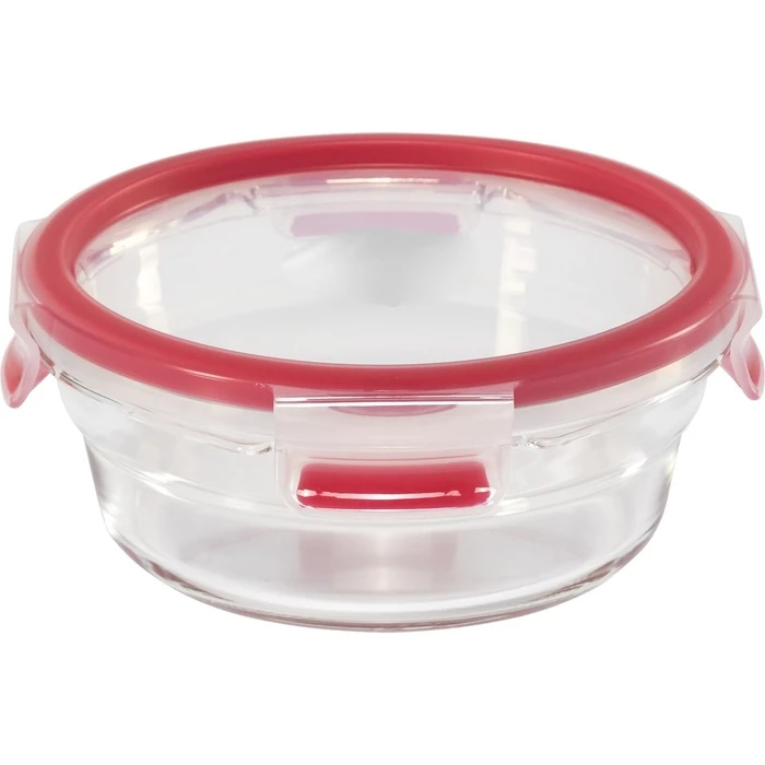 Δοχείο Φαγητού Emsa Clip&Close Glass 600 ml red