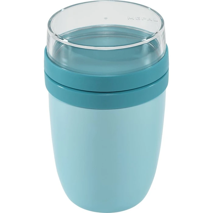 Δοχείο Φαγητού Mepal Thermo-Lunchpot Ellipse stl.steel nordic green 500+200ml