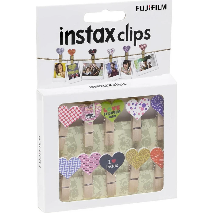Διακοσμητικό Fujifilm Instax Design Clips 10-Pack Heart