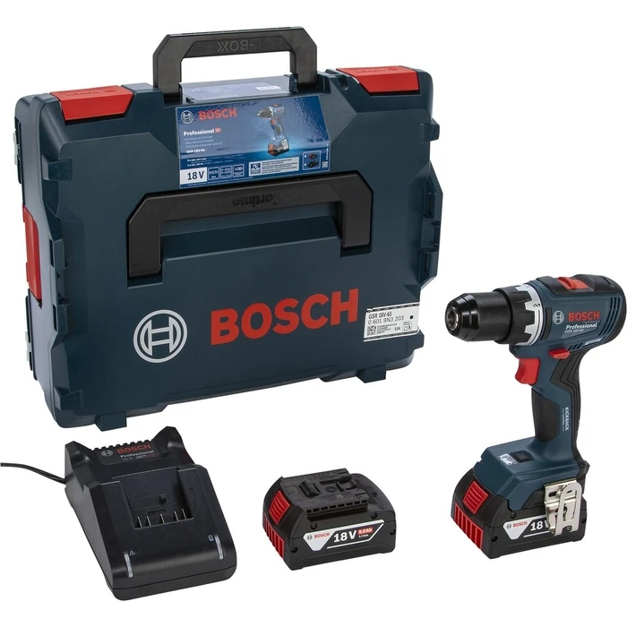Δραπανοκατσάβιδο Bosch GSR 18V-65 2x 5,0Ah Cordless Drill Driver