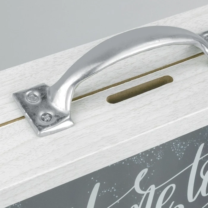 Κουμπαράς ZEP Smith 6,5x21 Wood/Glass Savings Box RM4143