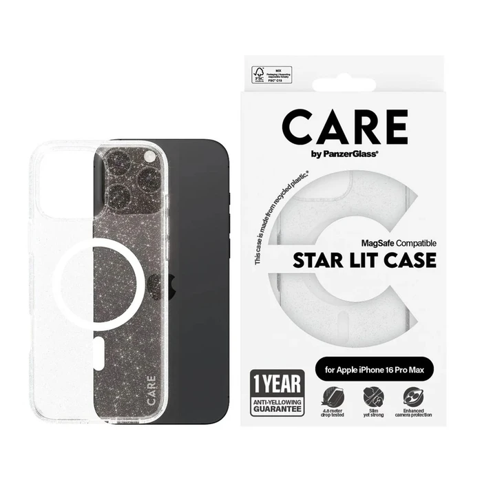 Θήκη Κινητού CARE by PanzerGlass Flagship Star WH MagSafe iP 16 Pro M