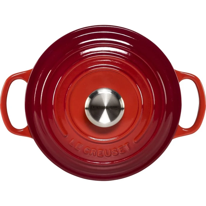Κατσαρόλα Le Creuset Signature Bräter rund 18 cm kirschrot