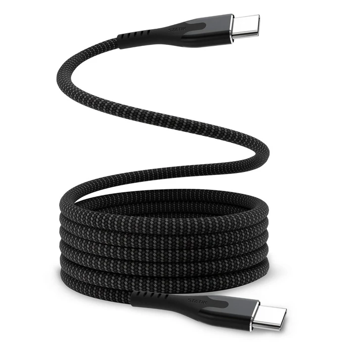 Καλώδιο USB Statik MagStack Pro tangle-free Magnetic USB-C 2m