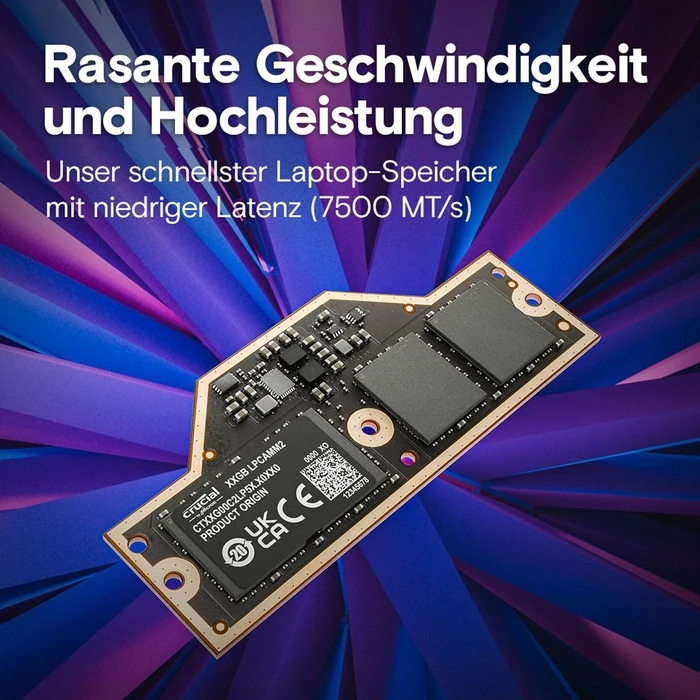 Μνήμη RAM Φορητού DDR5 32GB Crucial LPCAMM2 LPDDR5X