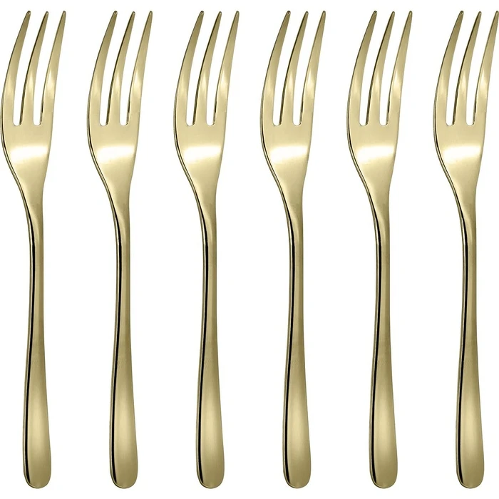 Πιρούνια Sambonet Taste PVD 6 Cake Forks Set