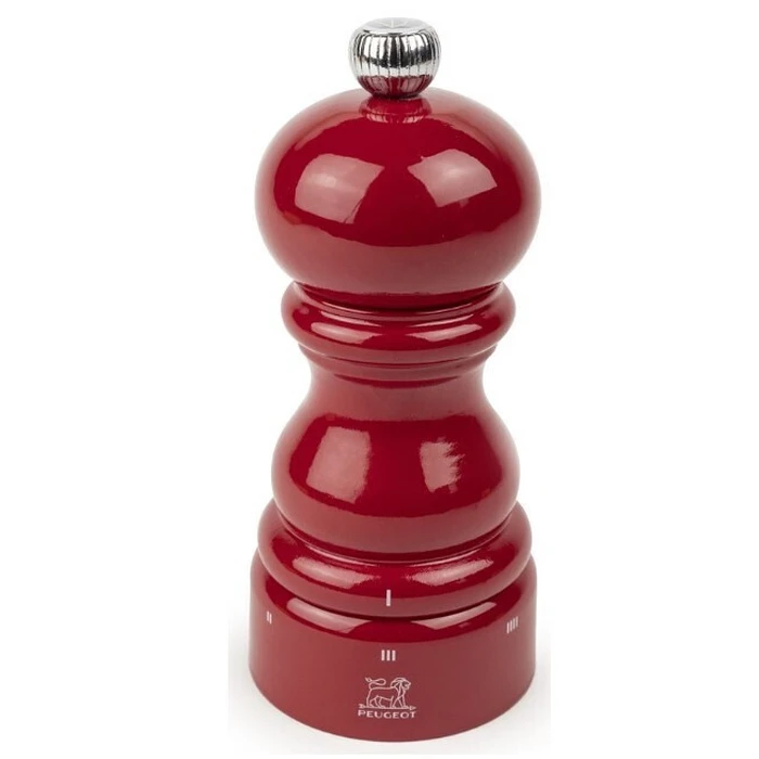 Μύλος Μπαχαρικών Peugeot Paris salt 12 cm uSelect Z Red painted Holz