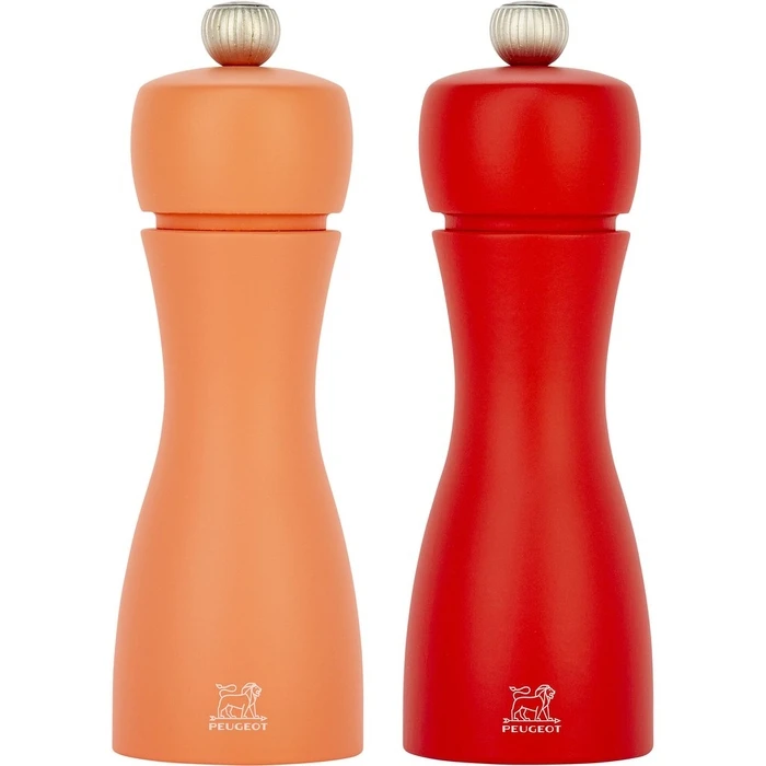 Μύλος Μπαχαρικών Peugeot Tahiti pepper/salt set of 2, 15 cm, red