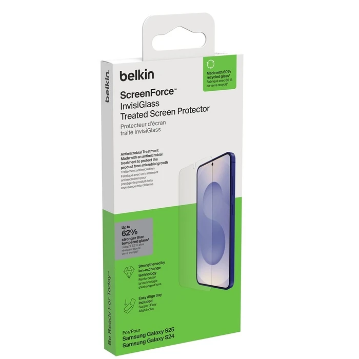 Προστατευτικό Οθόνης Belkin ScreenForce Invisiglass Samsung S25 OVB048hq