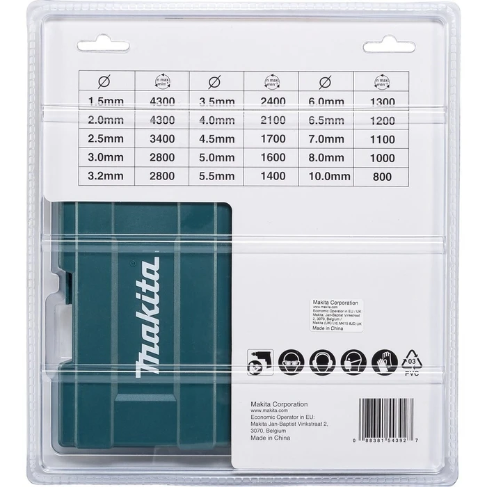 Τρυπάνια Makita Bohrer-Set 19tlg