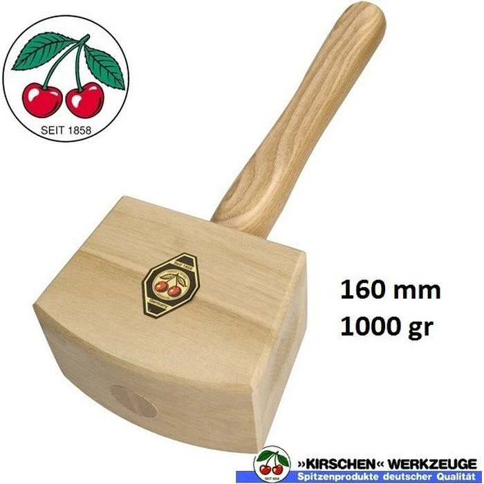 Ματσόλα Kirschen Carpenter's hornbeam head, ash handle 160mm