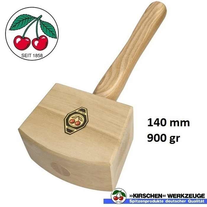 Ματσόλα Kirschen Carpenter's hornbeam head, ash handle 140mm