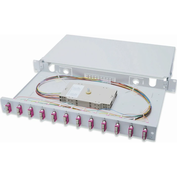 Αξεσουάρ Δικτύου Digitus fiber-optic splice box DN-96321-4 - 1U - 19"
