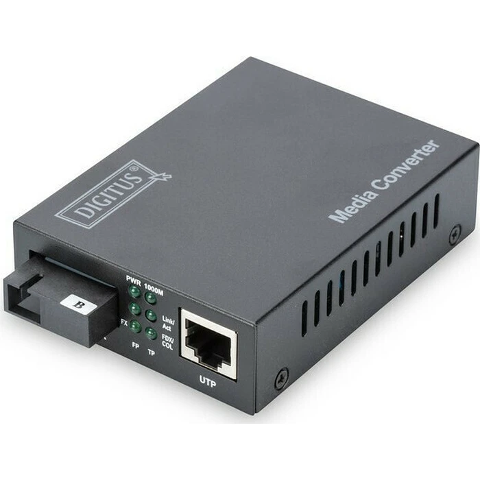 Converter Δικτύου Digitus Professional DN-82123 - fiber media -  100Mb LAN, 1GbE