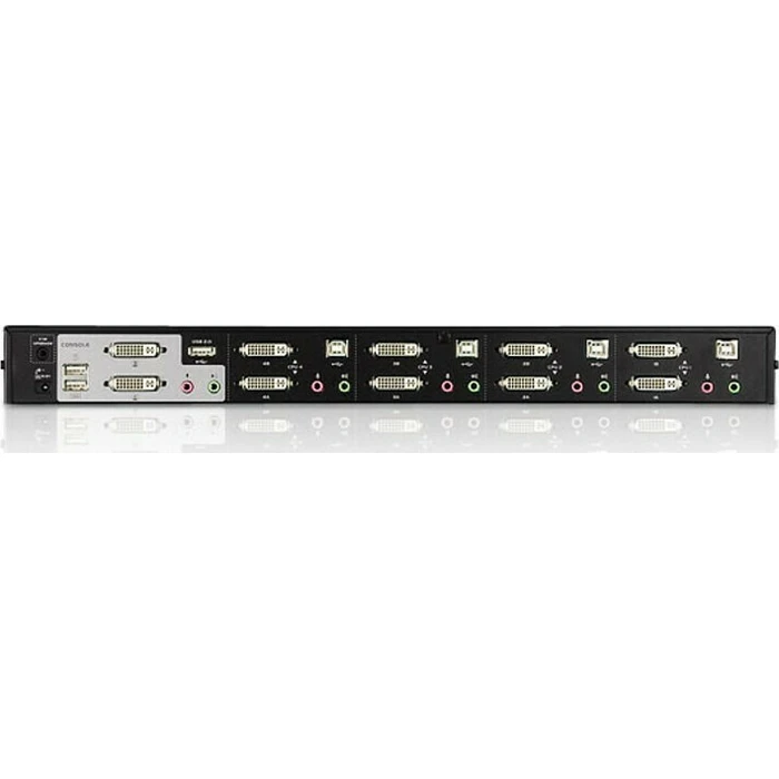 KVM Switch Aten USB DVI Dual View KVMP CS1644A - audio / USB - 4 ports
