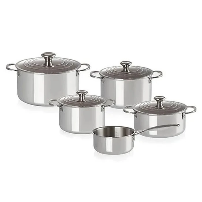 Σετ Μαγειρικά Σκεύη Le Creuset Plus 5-piece Stainless (96605300000000)