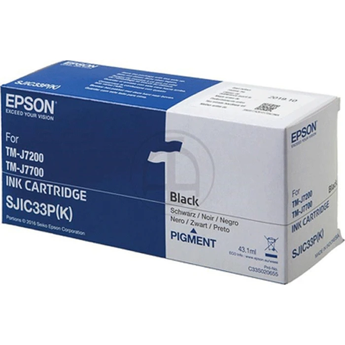 Μελάνι Epson Black (C33S020601) SJIC22P(K)