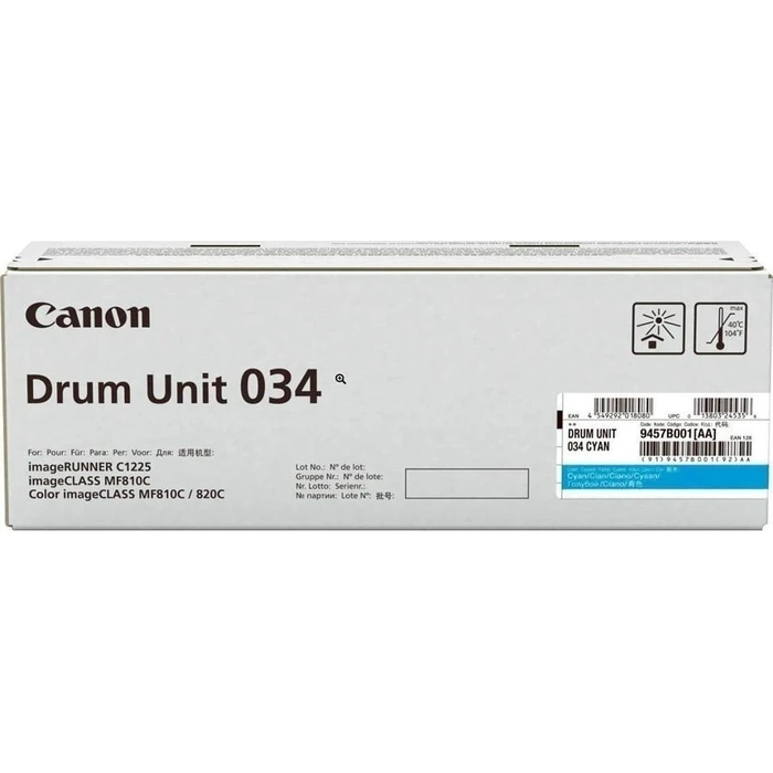 Drum Canon Unit 034 Cyan (9457B001)