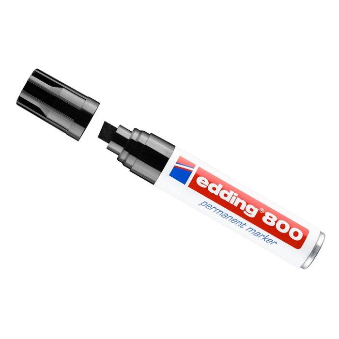 Μαρκαδόρος Edding 800 Perm Marker Black (4-800001)