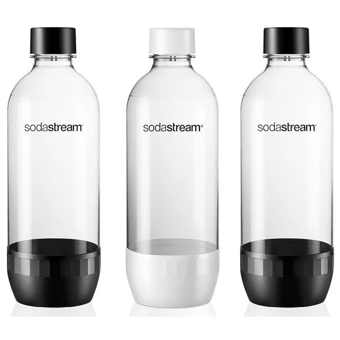 Ανταλλακτική Φιάλη SodaStream PET Bottle Universal (3 Bottles, 1L, black) (2260525)