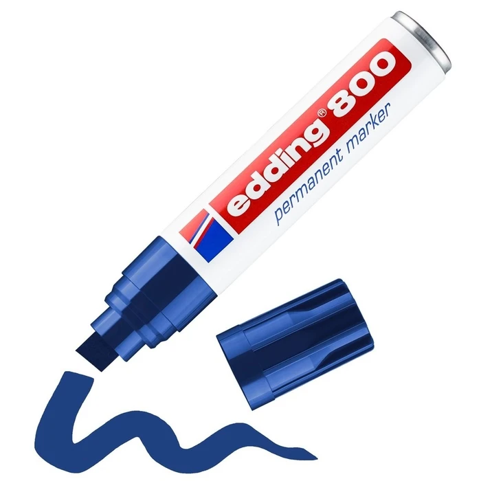 Μαρκαδόρος Edding 800 Perm Marker Blue (4-800003)