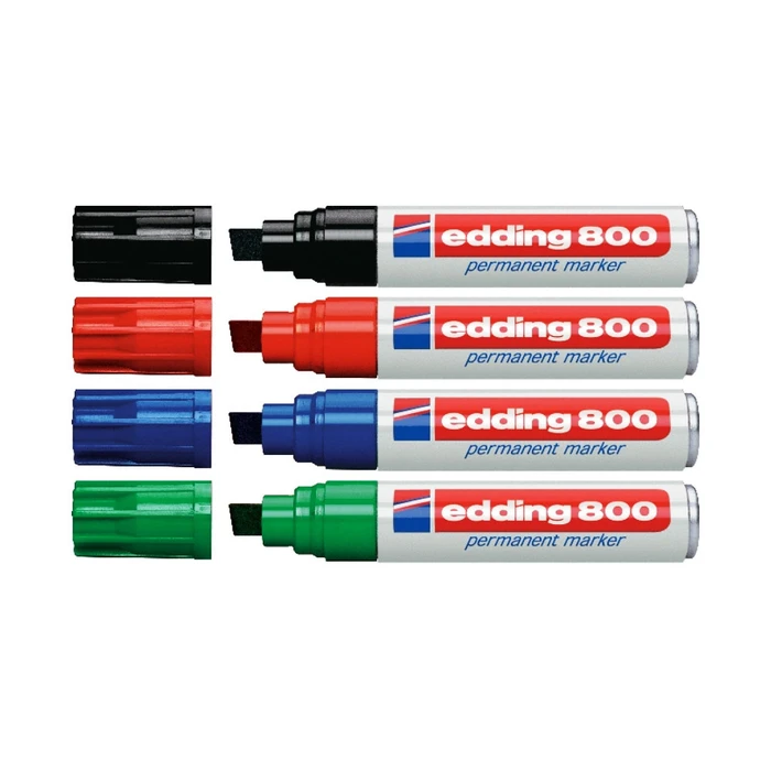 Μαρκαδόρος Edding 800 Perm Marker Red (4-800002)