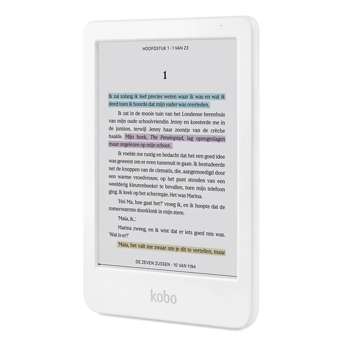Ebook Reader Kobo Clara White (N367-KU-WH-K-CK)