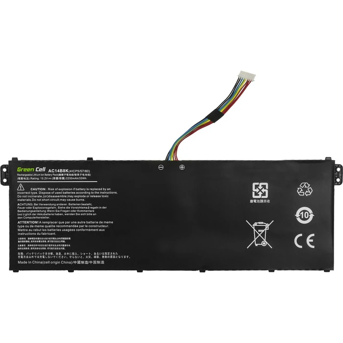 Συμβατή Μπαταρία Green Cell AC14B3K AC14B8K for Acer Aspire 5 A515 A517 R15