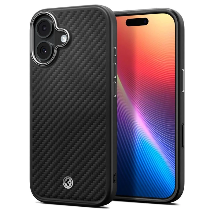 Θήκη Κινητού Spigen Enzo Aramid ”T” MAG Magsafe iPhone 17 Black/silver