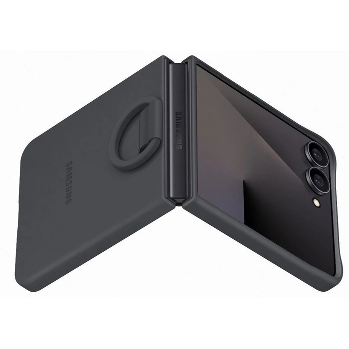 Θήκη Κινητού Samsung Ring Flip 7 Black