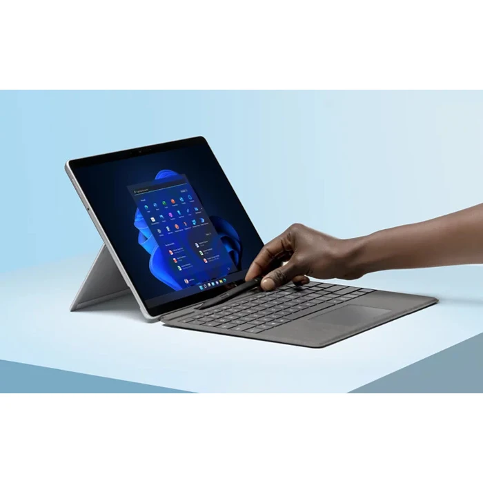 Θήκη Tablet Microsoft Surface Pro 8/9 Keyboard + Stylus / Copilot button / English / Platinum