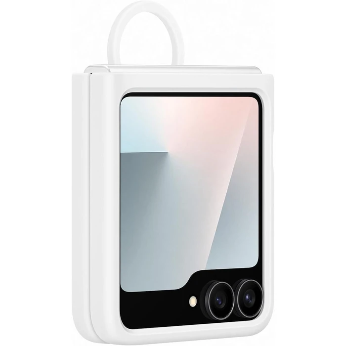 Θήκη Κινητού Samsung Silicone Flip 7 FE White