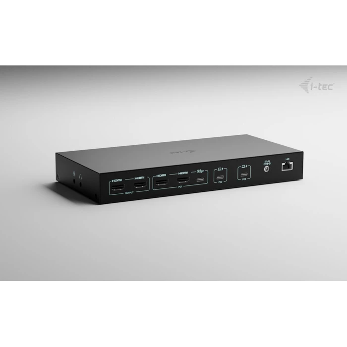 Docking Station i-tec USB-C KVM Dock PRO 3 for 3 hosts