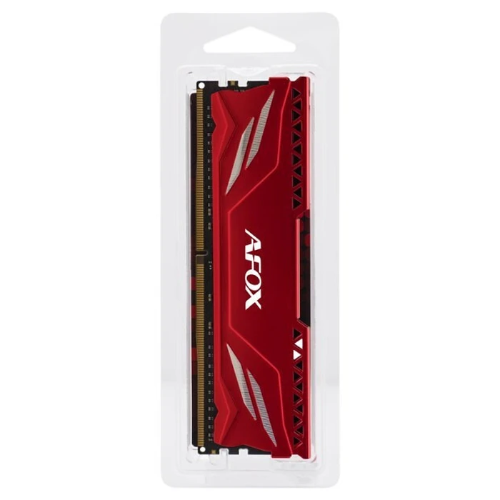 Μνήμη RAM Σταθερού DDR4 16GB AFOX Gaming Red [1x16GB 3200MHz DIMM CL16]
